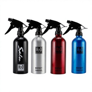 CestoMen Professional 500ml Pulvérisateur à gâchette en aluminium pour brume d'eau, idéal pour salon de coiffure et <span class=keywords><strong>barbier</strong></span>, 100g 4 - Product Image 4
