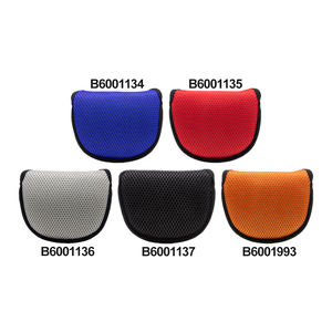 High Quality Golf Headcovers Mallet <b>Putter</b> Embroidery Golf Club <b>Head</b> CoversSolid-color Nylon Mallet <b>Putter</b> <b>Cover</b> - Product Image 2