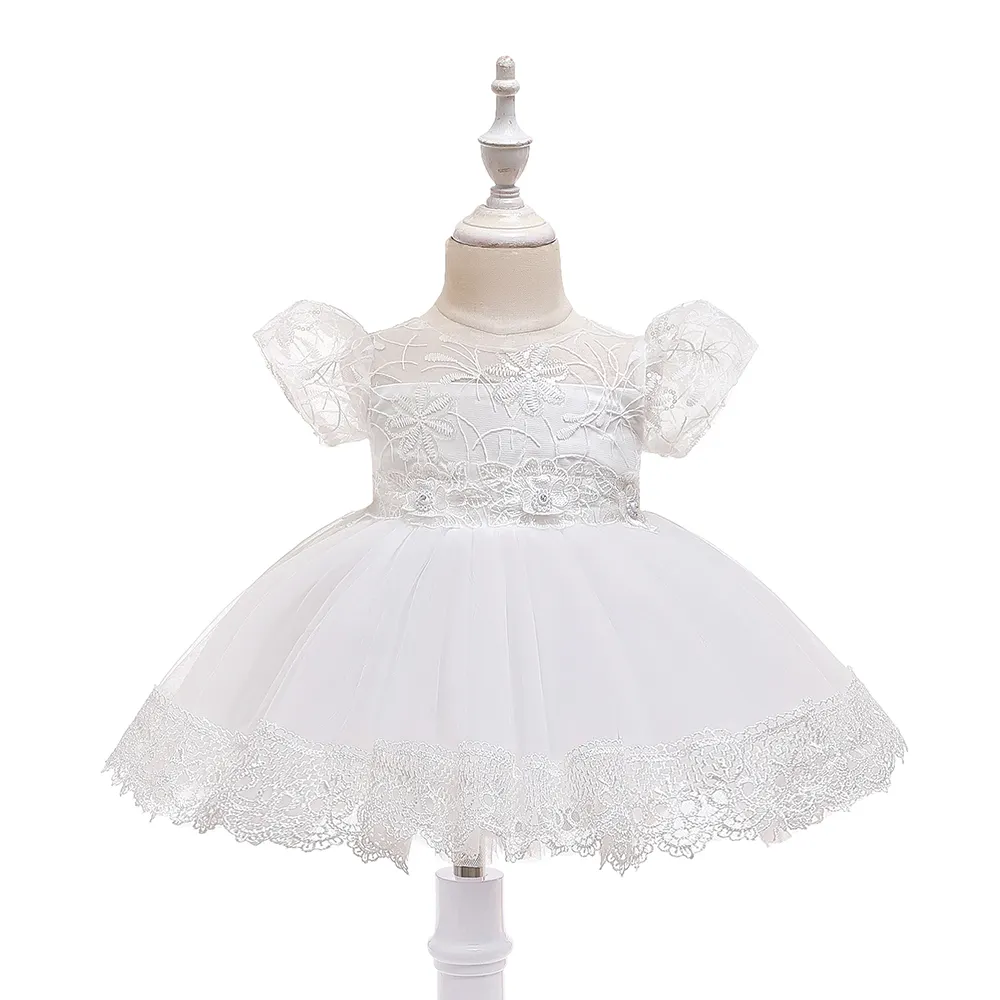 Robe d'été pour petites filles, tenue de mariage, pour nouveau-nés, 2019