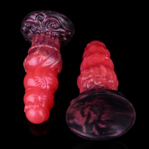 Juego de Tapones Anales de Silicona Pequeños Unisex Red Dragon, Dildo de Entrenamiento Anal, Juguetes Sexuales para Adultos, Dildo Anal Divertido e Íntimo, Apto para Principiantes - Product Image 5
