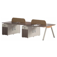 Postes de travail modernes pour bureaux, bureaux informatiques de luxe, tables de direction, cloisons de séparation pour employés, ensemble de mobilier de bureau en gros