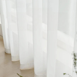 Rideaux en tulle DaiRui à haute densité de tissu diamanté, modernes et minimalistes, pour hôtel, respirants et filtrant la lumière - Product Image 2