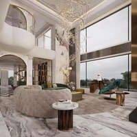 Conception architecturale personnalisée Melinco pour villas de luxe, panneaux muraux, design d'intérieur pour hôtels, construction, immobilier