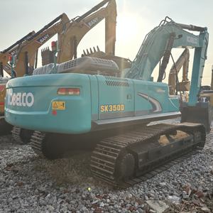 Excavadora Kobelco Usada SK350 de 35 Toneladas con Motor Hino Modelo 2022 en Perfectas Condiciones con Capacidad de Cucharón de 2.3m - Product Image 1