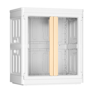 Multifunctional Plastic Car Portable Clothes Foldable Living boxes Stackable Book Storage Box For Toys