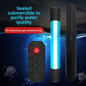 Lámpara <span class=keywords><strong>UV</strong></span> Sumergible de Cuarzo con Función de Temporizador Integrada, <span class=keywords><strong>Luz</strong></span> <span class=keywords><strong>UV</strong></span> para Acuarios y Estanques, para Reducir la Opacidad del Agua y Mejorar la Claridad del Agua - Product Image 1