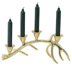 Vela nórdica personalizada hecha a mano, candelabro colgante de Metal, soporte portátil para decoración de vacaciones - Product Image 6