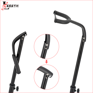 Lebeth GS-11F Wholesale Professional <strong>Tripod</strong> Stand Guitar Height Adjustable Guitar Stand Folding - Product Image 6