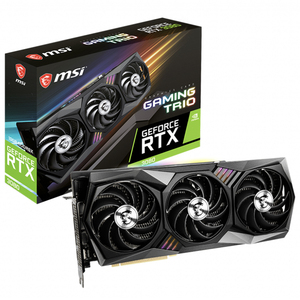 Carte graphique de jeu RTX 3080 Gaming TRIO RTX 3080 VEN 3X avec 10 Go de GDDR6 19 Gbps pour ordinateur de bureau MSI RTX 3080 Gaming TRIO Gamin - Product Image 4