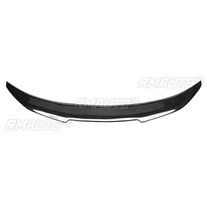 Nouvel aileron de coffre arrière en fibre de carbone véritable, grand format, pour BMW X6 Série F16 F86 X6 X6M SUV 2015-2018, style PSM - Product Image 3