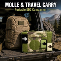 Etui biblique tactique pour hommes couverture de livre scout extérieur pour voyage couverture biblique tactique durable avec porte-stylo
