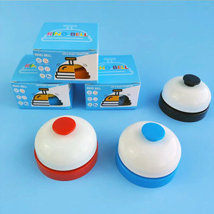 Sonnette de cuisine en métal, 6,5 cm, commande mécanique, à pression manuelle, pour la cuisine, les jeux et les quiz - Product Image 3