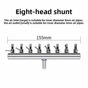 Moderne desktop binnen <span class=keywords><strong>aquarium</strong></span> zuurstofpomp splitter beluchter luchtvolume regelklep metalen <span class=keywords><strong>aquarium</strong></span> 5W - Product Image 4