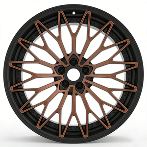 Nouvelles jantes de voiture en fibre de carbone forgée - Tailles de voiture particulières personnalisables de 17 à 24 pouces, qualité supérieure, ajustement universel - Product Image 6