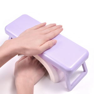Portable <b>Nail</b> Art Folding <b>Nail</b> Arm Rest Cushion Manicure <b>Nail</b> Hand Pillow for Manicure Rest Stand with Non-slip Salon <b>Nail</b> <b>Tools</b> - Product Image 1