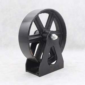 SS 8 Inch Antique Iron <strong>Wheels</strong> <strong>for</strong> Coffee <strong>Table</strong> <strong>Wheels</strong> - Product Image 2