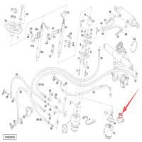 Capteur de direction pour chariot élévateur Chaolutong 7917415687 pour Linde E20/E25/386/336/335-1-10 tonnes – Pièces de rechange directes usine