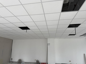Pannello Acustico in Lana di Roccia per Soffitti, Resistente al Fuoco A2, Leggero e Insonorizzante per Costruzioni Commerciali Interne - Product Image 2