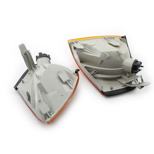 1 paire pour <span class=keywords><strong>Mercedes</strong></span> Benz Classe C W202 1994-2000 Couvercle de cadre de clignotant blanc/jaune 2028261143 2028261243 - Product Image 6