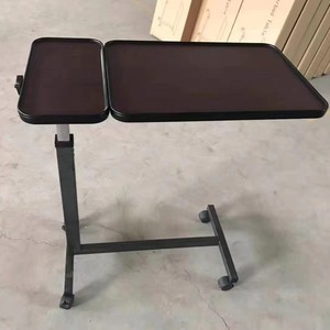 Ke Ming Hospital Bedside <b>Table</b> 800x400x700-1000mm Height Adjustable For Patients Meals Study <b>Work</b> - Product Image 4