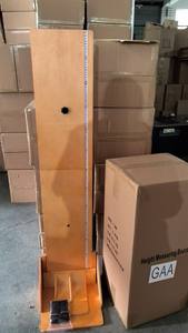 अस्पताल चिकित्सा फोल्डेबल 130 सेमी मापने वाले स्केल बोर्ड बच्चों की लकड़ी की ऊंचाई और माप टेप के साथ वजन का पैमाना - Product Image 6