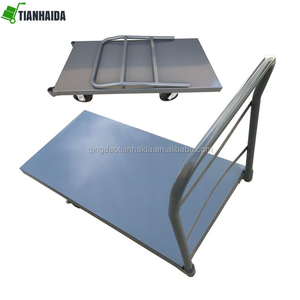 Carretilla Plegable de Alta Resistencia con Cuatro Ruedas, Plataforma para Almacenes, Restaurantes, Personalizable OEM - Product Image 3