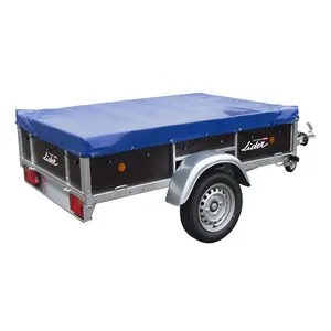 blue color PVC tarp Trailer Cover ,Utility Cargo Trailer Covers