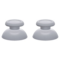EXtremeRate Original Noir Bouton Collant Thumbstick Poignées Joystick Remplacement Thumb Stick pour PS5 & PS4 Controller