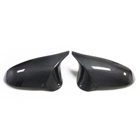 Coque de rétroviseur en fibre de carbone de remplacement TIYPEOR RHD pour BMW M3 M4 F80 F82 F83 F87 M2C, coque de voiture en carbone véritable, pièces automobiles