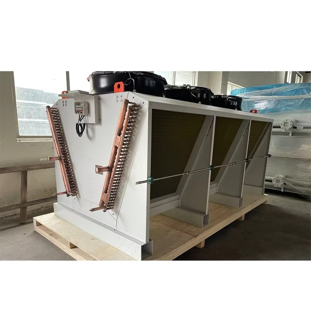 Custom Designed Industrial Liquid Cooler Immersion Condensing Unit System Pump Fully Automatic for Compressor for Data Center