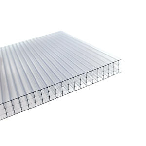 Feuille de soleil de panneau de chauffage UV de <span class=keywords><strong>polycarbonate</strong></span> transparent pour des feuilles gaufrées de PC de bâtiment de serre - Product Image 3