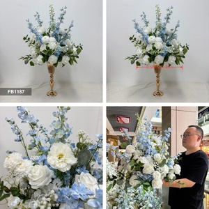 Decoración Personalizada para Eventos y Fiestas, Bola de Flores Artificiales de Seda y Plástico, Centros de Mesa para Bodas - Product Image 3