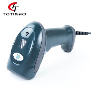 TOTINFO Câble USB RS232 Lecteur de codes-barres portable filaire 1D 2D QR Code Android Auto Capteur CMOS 30fps Garantie de 2 ans - Product Image 1