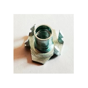 3/8 5/16 Stainless Steel <strong>T</strong>-nut Wood <strong>Thread</strong> <strong>Insert</strong> M4 <strong>M5</strong> M6 Stainless Steel Slot Drop in <strong>T</strong> Nut and Carbon Steel Tee Nut - Product Image 5