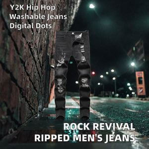 Mens denim <b>jacket</b> and baggy jeans set graphic print zip up coat wide leg pants streetwear custom logo OEM ODM - Product Image 2