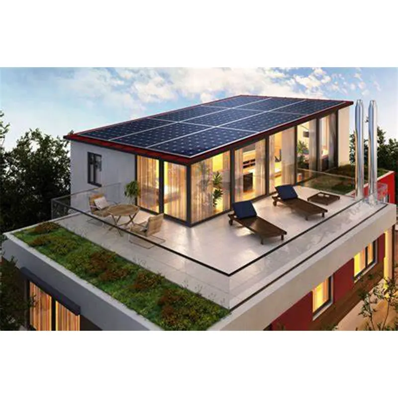 Moregosolar seguridad móvil fuera de la red 3kw 5kw panel Sistema Solar 5000W 3000W sistema de energía solar para el hogar