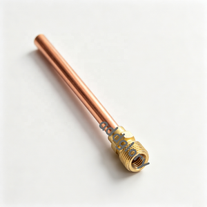 Composants <span class=keywords><strong>de</strong></span> réfrigération artisanaux en acier inoxydable et laiton, avec noyaux Schrader, raccords 1/4 pouce, vannes, vannes pilotes et vannes <span class=keywords><strong>de</strong></span> charge - Product Image 3