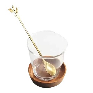 Solid Wood Serving <b>Trays</b> With Dividers <b>Small</b> Round Plates And Spoons For Snacks And Condiments Handmade Food Safe - Product Image 5