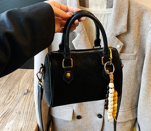 Bolso de Mano de Diseño Lujoso para Dama, Estilo Vintage, en PU, con Cadena, Cierre de Cremallera, Duradero y Portátil - Product Image 3