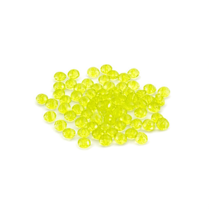 Ilan Abalorios Perline Rondelle Sfaccettate Gialle Trasparenti 8mm 15g - Product Image 2
