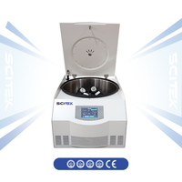 Centrífuga Clínica SCITEK 300-4500 rpm, Tres Programas Preestablecidos, Pantalla de Fácil Lectura, CPU Potente, Liberación Automática de la Tapa