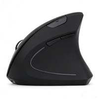 Souris verticale à chargement sans fil - Souris sans fil ergonomique rechargeable avec 6 boutons, 800/1200/1600 DPI