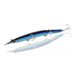 Runtoo New Design 182mm 54g 3d Eyes Artificial Fishing Bait Deep Sea Trolling For Big Fish Tuna Lures Long Cast Pencil Hard Lure