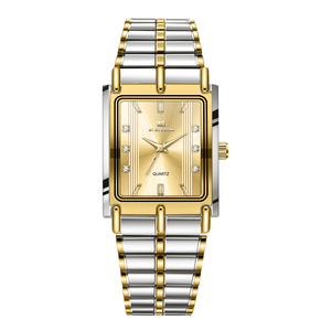 Montre à quartz carrée pour homme, acier inoxydable, étanche, classique, mode business, montre-bracelet - Product Image 3