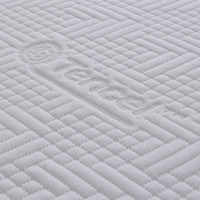 Matelas hybride en mousse souple OEM ODM 8-12 pouces avec mémoire de forme et soutien pour chambre moderne en tissu, épaisseur 25 cm, hypoallergénique