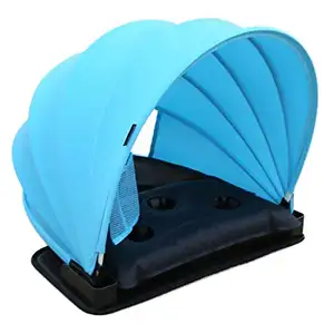 Pop Up Portable Adjustable Beach Sun Shade Canopy、Instant Outdoors Beach Tent、Mat、ShelterとCarry Case