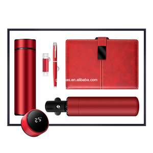 Artículos de lujo Regalos únicos Paraguas A5 Notebook Pen Frasco de vacío Juego de regalo de <span class=keywords><strong>feliz</strong></span> <span class=keywords><strong>cumpleaños</strong></span> Actividades promocionales artículos de regalo - Product Image 5