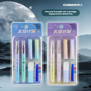 <span class=keywords><strong>ป</strong></span>ากกาไทเทเนียมไล่เฉดสี <span class=keywords><strong>ป</strong></span>ากกาหมึกซึม <span class=keywords><strong>ป</strong></span>ากกาหมึกซึมแบบลบได้ด้วยความร้อน สำหรับนักเรียน <span class=keywords><strong>ฝึก</strong></span>คัดลายมือ - Product Image 1