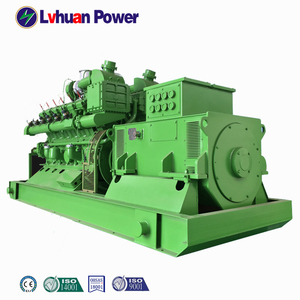 500kW-Rango 1MW de potencia 80% Eficiencia Refrigerado por agua Generador de biogás trifásico de 4 cables con cogeneración CHP Alimentación Ciudad Electricidad - Product Image 1