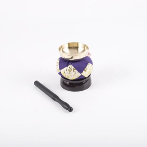 Cuenco budista de carillón de bronce de 2,3 pulgadas, cuenco de campana, suministros de instrumentos religiosos, cuenco para cantar - Product Image 4